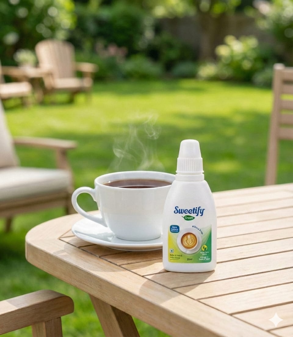 Sweetify Liquid Sweetener Drops | Zero calorie Sugar substitute | Diabetic friendly | 20 ml