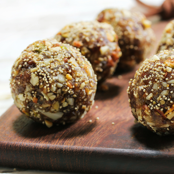 Dates and Nuts Ladoo Recipe: Sugar Free | Diabetic Friendly Thumbnail