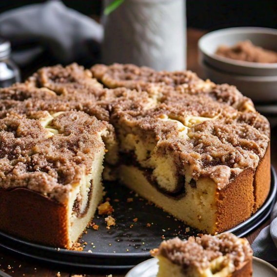 Sugar Free Cinnamon Coffee Cake Thumbnail